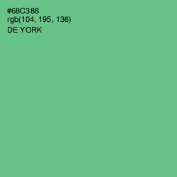 #68C388 - De York Color Image